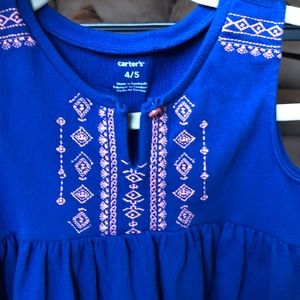 Carter's Dresses - Carter’s gauzy dress, size 4/5, worn once Carter's Dresses - Carter’s gauzy dress, size 4/5, worn once